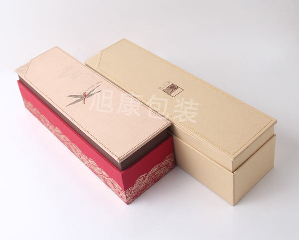 深圳车线牛皮茶叶盒
