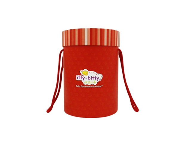 张家港厂家定制 年货礼盒 棕子月饼手提圆型纸筒 茶叶玩具服装服饰包装盒