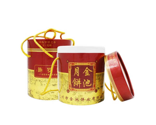 红河食品圆形纸罐包装 纸筒 印刷LOGO 天地盖茶叶盒 圆筒礼品礼盒定制